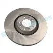 Jeu de 2 disques de frein avant RAP BRAKES R-D0330 - Visuel 1
