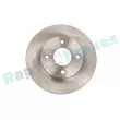 Jeu de 2 disques de frein avant RAP BRAKES R-D0333 - Visuel 1