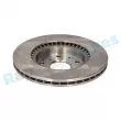 Jeu de 2 disques de frein avant RAP BRAKES R-D0335 - Visuel 3