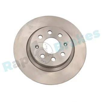 Jeu de 2 disques de frein arrière RAP BRAKES R-D0336