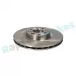 Jeu de 2 disques de frein avant RAP BRAKES R-D0337 - Visuel 2