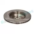 Jeu de 2 disques de frein arrière RAP BRAKES R-D0341 - Visuel 3