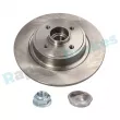 Jeu de 2 disques de frein arrière RAP BRAKES R-D0348 - Visuel 1