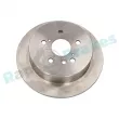 Jeu de 2 disques de frein arrière RAP BRAKES R-D0349 - Visuel 1