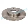 Jeu de 2 disques de frein arrière RAP BRAKES R-D0350 - Visuel 2