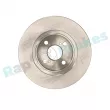 Jeu de 2 disques de frein arrière RAP BRAKES R-D0350 - Visuel 3