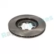 Jeu de 2 disques de frein avant RAP BRAKES R-D0354 - Visuel 3