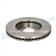 Jeu de 2 disques de frein avant RAP BRAKES R-D0355 - Visuel 3