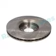 Jeu de 2 disques de frein avant RAP BRAKES R-D0356 - Visuel 3