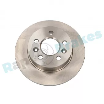 Jeu de 2 disques de frein arrière RAP BRAKES R-D0358