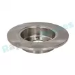 Jeu de 2 disques de frein arrière RAP BRAKES R-D0358 - Visuel 3