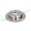 Jeu de 2 disques de frein arrière RAP BRAKES R-D0360 - Visuel 2