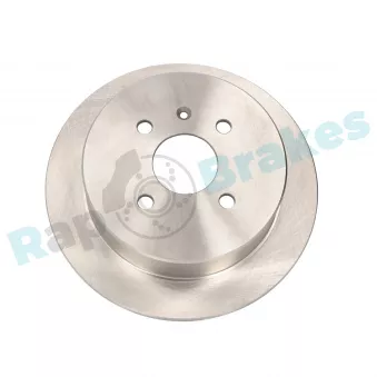 Jeu de 2 disques de frein arrière RAP BRAKES R-D0362