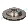 Jeu de 2 disques de frein arrière RAP BRAKES R-D0367 - Visuel 2