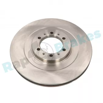 Jeu de 2 disques de frein avant RAP BRAKES R-D0369