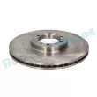 Jeu de 2 disques de frein avant RAP BRAKES R-D0369 - Visuel 2