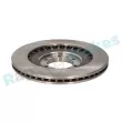 Jeu de 2 disques de frein avant RAP BRAKES R-D0369 - Visuel 3