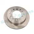 Jeu de 2 disques de frein arrière RAP BRAKES R-D0370 - Visuel 1