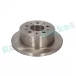 Jeu de 2 disques de frein arrière RAP BRAKES R-D0371 - Visuel 2
