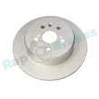 Jeu de 2 disques de frein arrière RAP BRAKES R-D0372 - Visuel 1