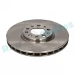 Jeu de 2 disques de frein avant RAP BRAKES R-D0376 - Visuel 2