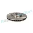 Jeu de 2 disques de frein avant RAP BRAKES R-D0379 - Visuel 2