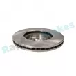 Jeu de 2 disques de frein avant RAP BRAKES R-D0379 - Visuel 3