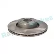 Jeu de 2 disques de frein avant RAP BRAKES R-D0380 - Visuel 2