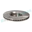 Jeu de 2 disques de frein avant RAP BRAKES R-D0380 - Visuel 3