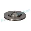 Jeu de 2 disques de frein avant RAP BRAKES R-D0381 - Visuel 2