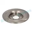 Jeu de 2 disques de frein arrière RAP BRAKES R-D0382 - Visuel 3