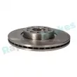 Jeu de 2 disques de frein avant RAP BRAKES R-D0384 - Visuel 2