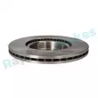 Jeu de 2 disques de frein avant RAP BRAKES R-D0384 - Visuel 3