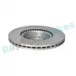 Jeu de 2 disques de frein avant RAP BRAKES R-D0384C - Visuel 3