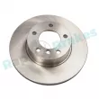 Jeu de 2 disques de frein avant RAP BRAKES R-D0389 - Visuel 1
