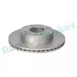 Jeu de 2 disques de frein avant RAP BRAKES R-D0390 - Visuel 2