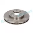 Jeu de 2 disques de frein avant RAP BRAKES R-D0393 - Visuel 2
