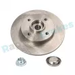 Jeu de 2 disques de frein arrière RAP BRAKES R-D0396 - Visuel 1
