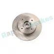 Jeu de 2 disques de frein arrière RAP BRAKES R-D0396 - Visuel 2