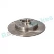 Jeu de 2 disques de frein arrière RAP BRAKES R-D0396 - Visuel 3