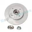 Jeu de 2 disques de frein arrière RAP BRAKES R-D0396C - Visuel 1