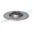 Jeu de 2 disques de frein arrière RAP BRAKES R-D0396C - Visuel 3