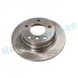 Jeu de 2 disques de frein arrière RAP BRAKES R-D0399 - Visuel 1