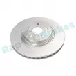 Jeu de 2 disques de frein avant RAP BRAKES R-D0402C - Visuel 1