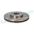 Jeu de 2 disques de frein avant RAP BRAKES R-D0403 - Visuel 2