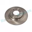 Jeu de 2 disques de frein arrière RAP BRAKES R-D0404 - Visuel 1