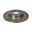 Jeu de 2 disques de frein arrière RAP BRAKES R-D0404 - Visuel 2