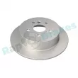 Jeu de 2 disques de frein arrière RAP BRAKES R-D0405 - Visuel 1