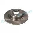 Jeu de 2 disques de frein arrière RAP BRAKES R-D0406 - Visuel 1