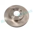 Jeu de 2 disques de frein avant RAP BRAKES R-D0409 - Visuel 1